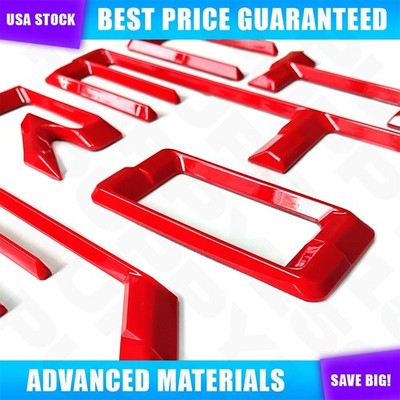 2019-2026 For Silverado Tailgate Inserts Letters Emblem Accessories Nameplate