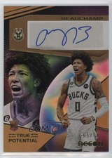 2022 Panini Recon True Potential Signatures Gold /10 MarJon Beauchamp Auto 2s2