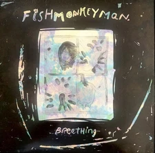 Fish Monkey Man Breathing Vinyl Record Album 3 Tracks Slightly Worn