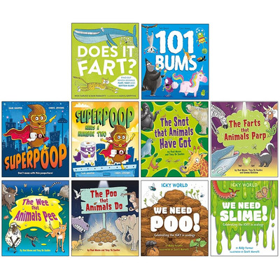 Superpoop 10 Picture Books Collection Set ( We Need | Nick Caruso Dani Rabaiotti