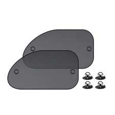 2 Pack Universal Car Window Shade, Car Window Sun Shade Mesh, 3D