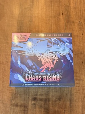 Pokémon Chaos Rising Elite Trainer Box ETB Sealed ME04 CRI Mega Evolution TCG