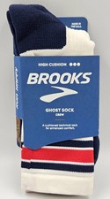 Nuevos Calcetines Brooks Ghost Crew Tejidos Rojo Blanco Azul Temática TEXAS Unisex Talla Mediana