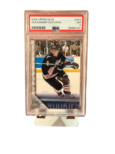 🔥 Alexander Ovechkin 2005-06 UD Young Guns RC #443 PSA 7 🏒 HOF GOAT Rookie 🔥