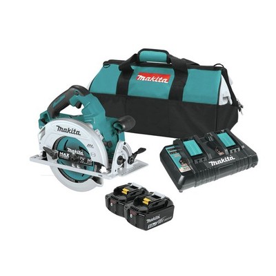 Makita 18V X2 LXT 7-1/4" Circular Saw Kit (5 Ah) XSH06PT-R - Certified Refurbished