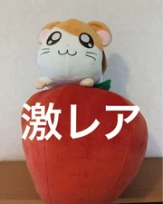 Hamtaro & Apple Plush Set  Sealed 30cm Apple 20cm Hamutarro Detachable