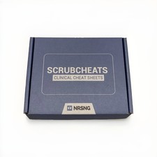 NRSNG ScrubCheats Clinical Cheat Sheets Nursing Reference Book