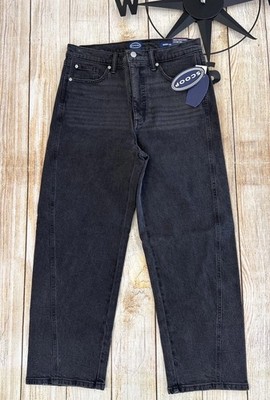Scoop Women's Mid Rise Barrel Leg Jeans Size 8