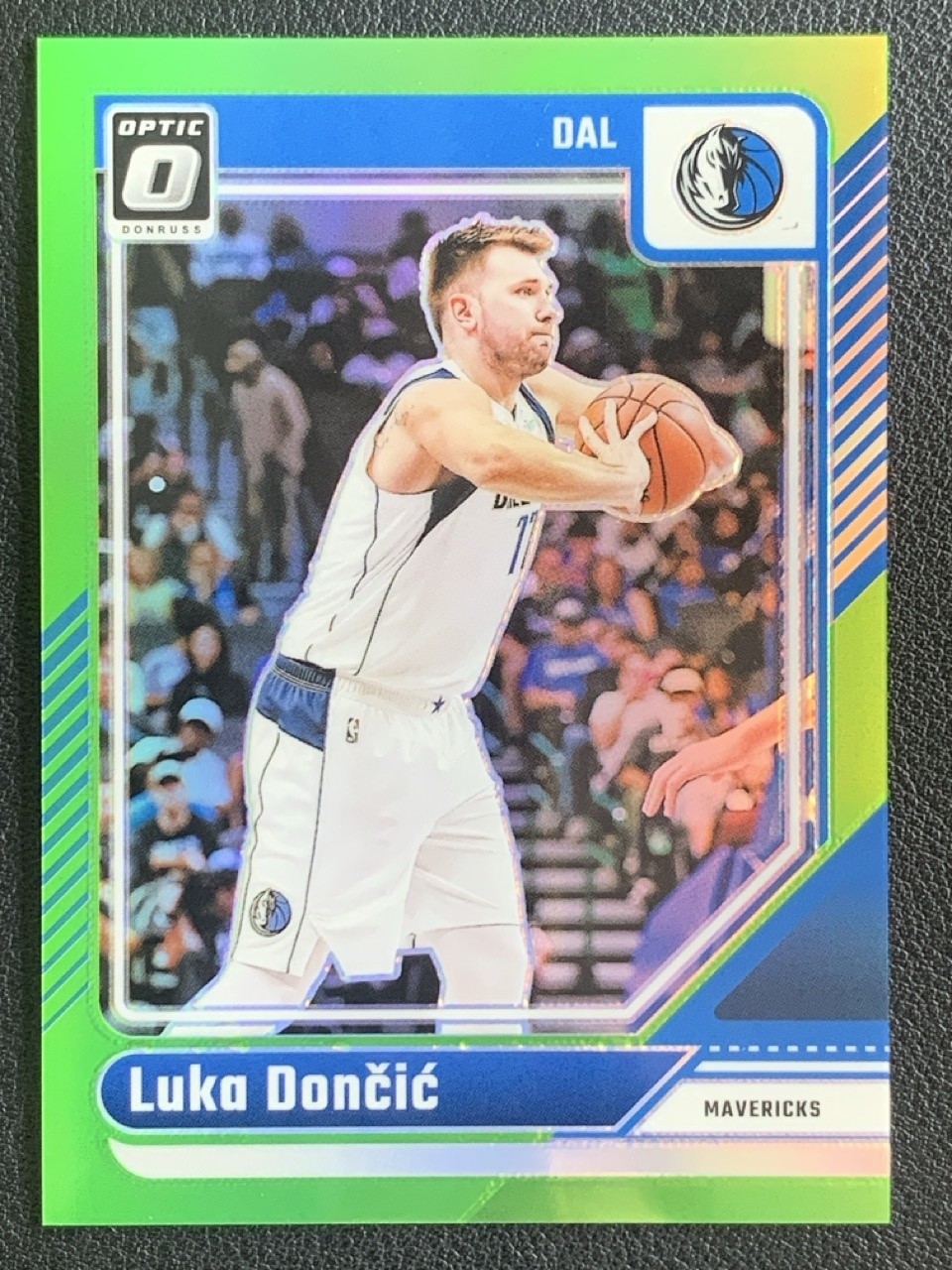 Luka Doncic 2024-25 Panini Donruss Optic Lime Green Prizm /149 #214