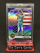 2020-21 Panini Mosaic - National Pride LaMelo Ball #257 Silver Prizm (RC)