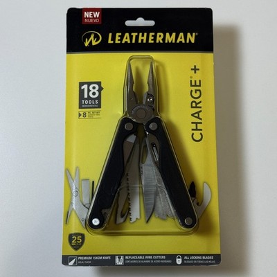 Leatherman Charge Plus Multitool 18 Tools 154CM Black with Sheath Discontinued