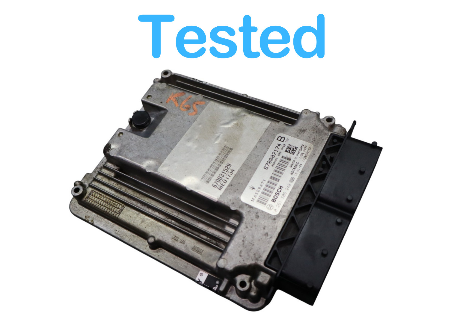 14-17 Maserati Ghibli ECU ECM Engine Computer Control Module Unit 670007174 OEM
