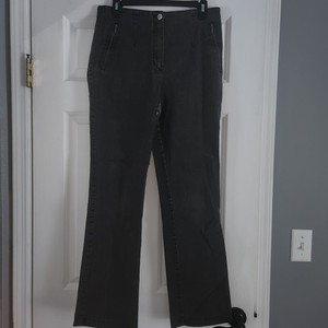 Vanilla 30" Waist Black / Gray Jeans Large Size 10