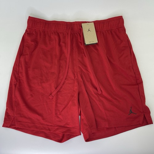 Nike Air Jordan Mesh Dri-FIT Shorts Jumpman Gym Red Bred Men’s  FN5816-687 Sz XL