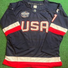 USA Navy 7 Brady Tkachuk 4 Nations Jersey Stitched 2025