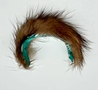 Very Rare Barbie Size Real Mink Headband Vintage