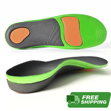 Orthotic Shoe Insoles Inserts Flat Feet High Arch Support For Plantar Fasciitis