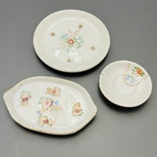 VTG PICO Miniature Dishes Plate Saucer Tray Made in Occupied Japan Doll House