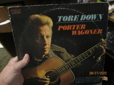 Porter Wagoner 1974 Collector LP ''Tore Down'' RCA Record