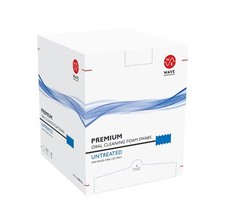 WAVE MEDICAL PREMIUM UNFLAVORED DISPOSABLE FOAM ORAL SWABS DENTIPS 250 COUNT