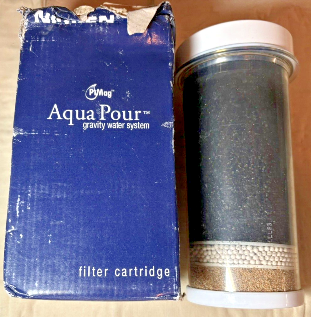 NIKKEN 1361 FILTER PiMag Aqua Pour Gravity Water System Cartridge eBay