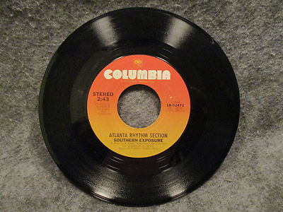 45 RPM 7'' Record Atlanta Rhythm Section Alien & Southern Exposure 1981 18-02471