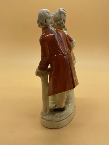 Antique Collectible German Made Grafenthal 1859 Porcelain Georgian Couple - Picture 5 of 9