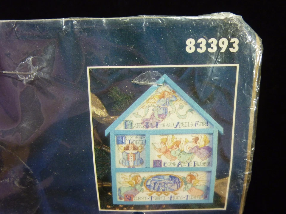 NIP BUCILLA Christmas Counted Cross Stitch Kit Nancy Rossi 83393 Heavenly Hymns - Image 3 of 4