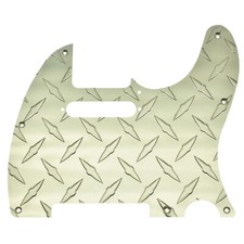 8 Hole Metal Diamond Plate Tele Pickguard Scratch Plate fits Fender Telecaster