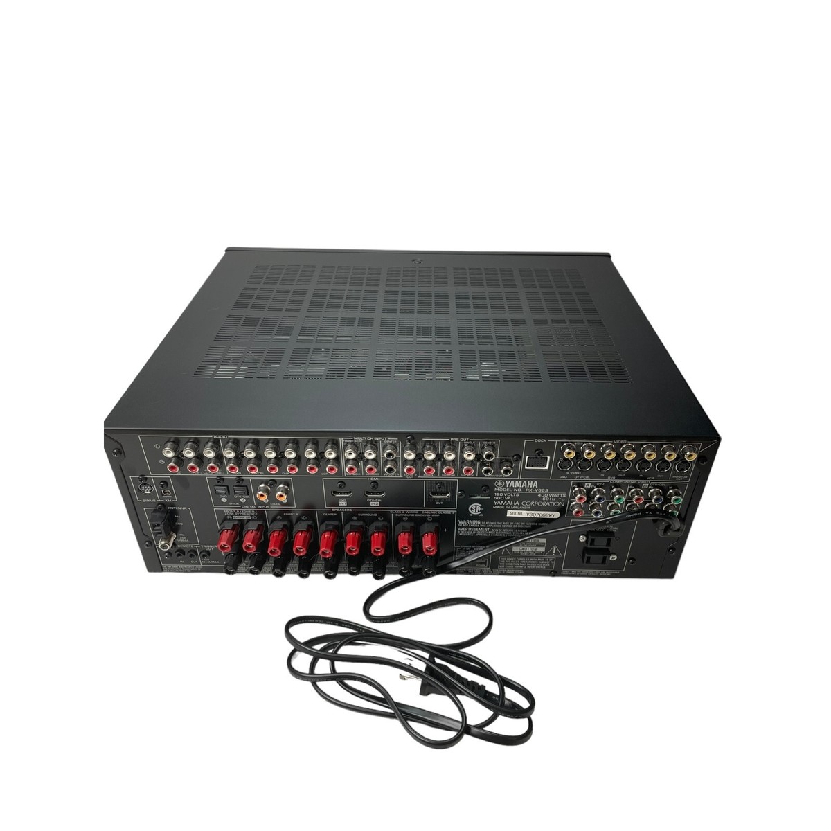 Yamaha RX V663 7.2 Channel 95 Watt Receiver for sale online