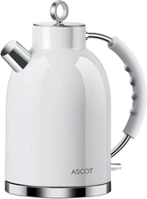 Elegant 1.5L Stainless Steel Electric Kettle - Fast Boiling & Safe Design