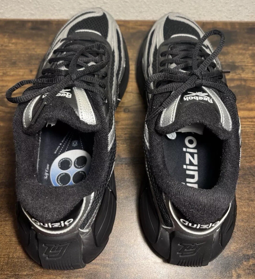 Reebok Danielle Guizio x Zig Kinetica 2.5 Edge 'Black Silver Size 9.5 image 10
