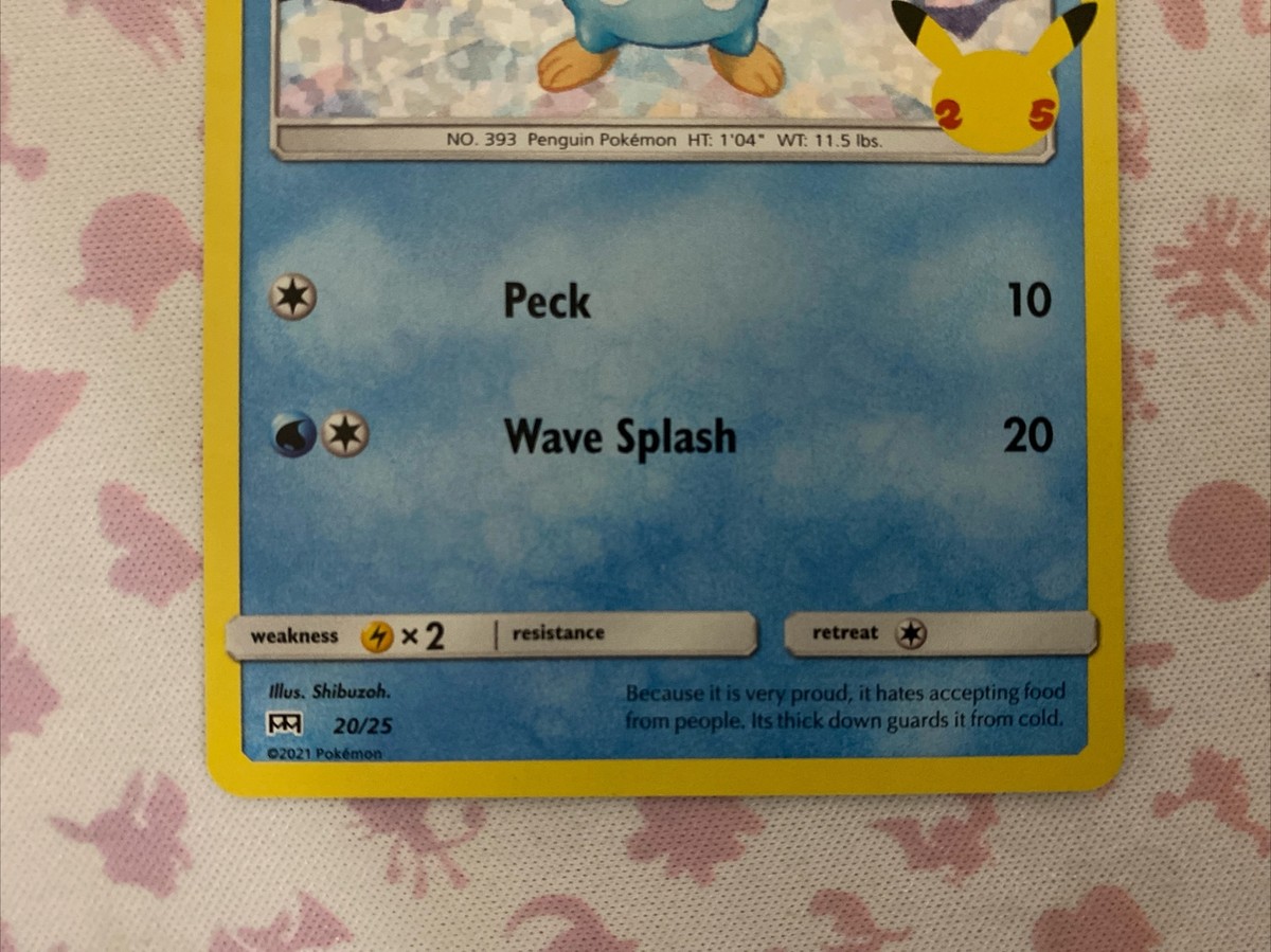 piplup pokemon card value mcdonalds Phantasmal Flames #098 Illustration Rare PSA 10 Originally released June 2009 Piplup McDonalds Pokemon Card 029/DP-P