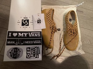 vans authentic s wtaps yellow