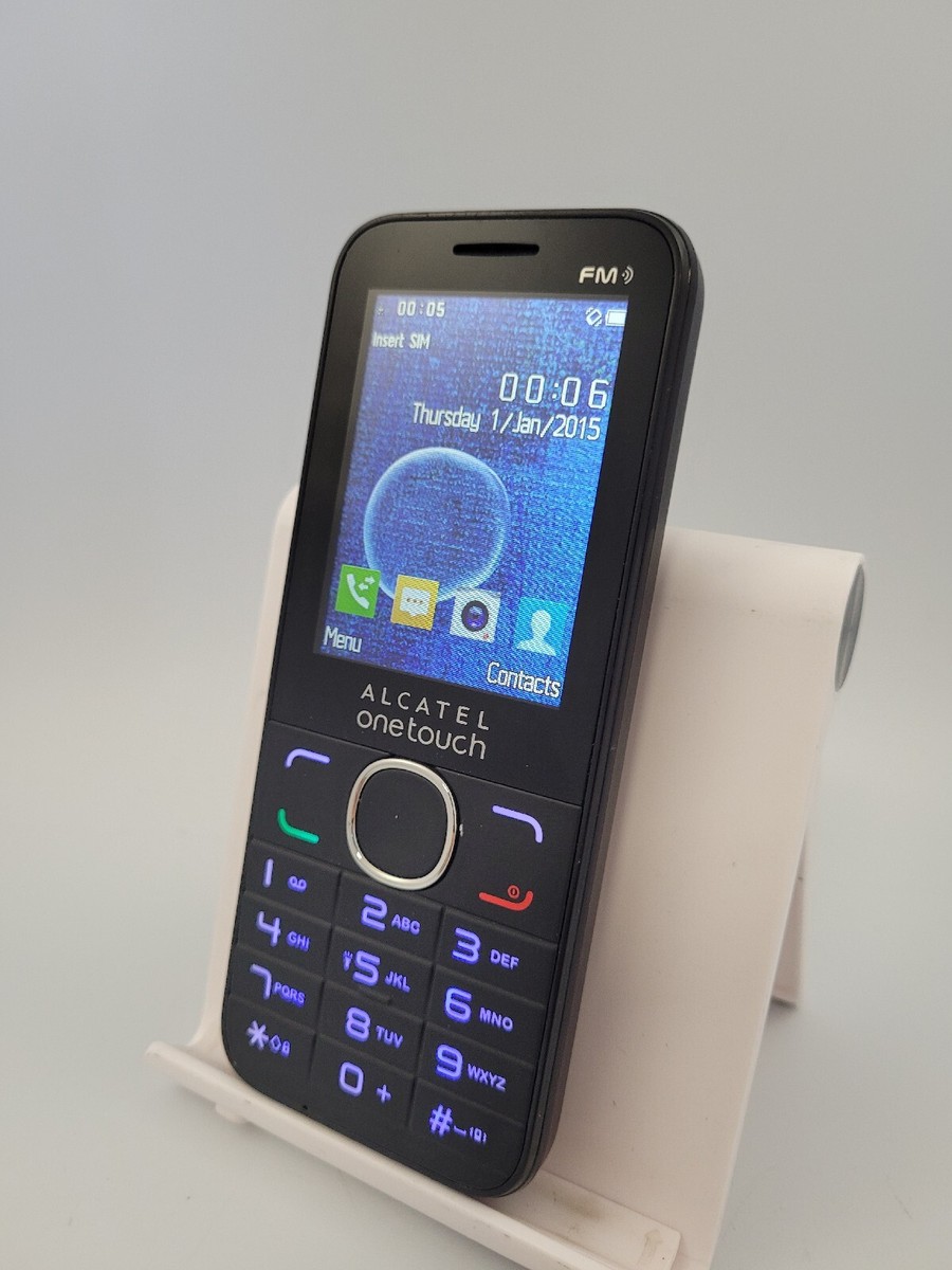 Alcatel 2045X Black Unlocked 128MB 64MB RAM Mobile Button