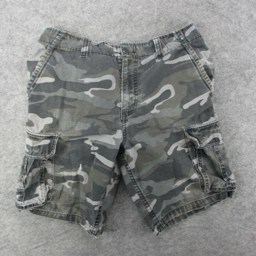 Light Wash Camo Cargo Shorts | eBay