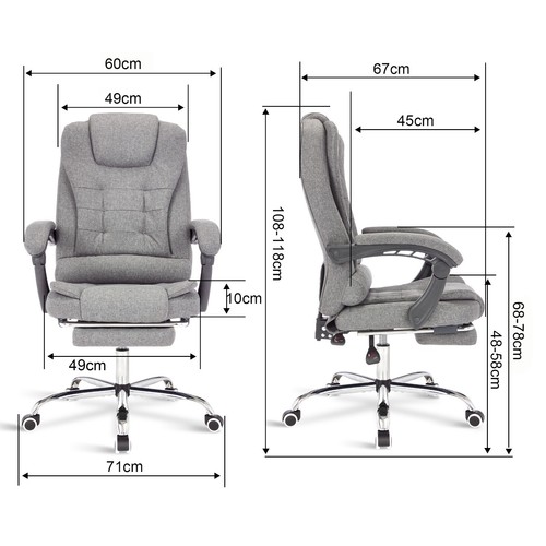 Massage Office Chair Gaming PC Computer Desk Executive Swivel Recliner Chairs - Picture 102 of 338