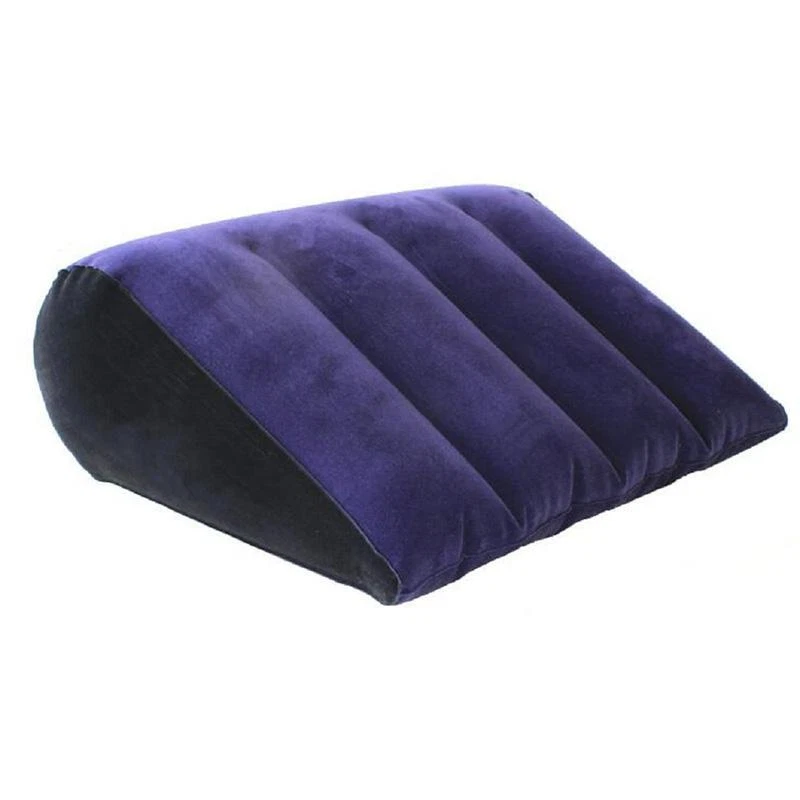 Inflatable Travel Pillow for Lumbar Yoga & Body Support Multi-Use Air Cushion