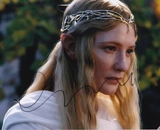 CATE BLANCHETT signed autograph 20x25cm LORD OF RINGS in person autograph ACOA