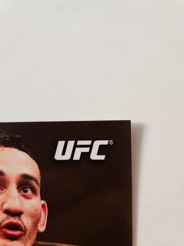 2016 Topps UFC Knockout 5x7 JUMBO #28 MAX HOLLOWAY 07/10 RARE - Imagen 5 de 6