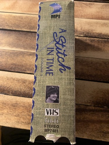 A Stitch in Time Volume I VHS -Fashion History - RARE - Picture 2 of 4