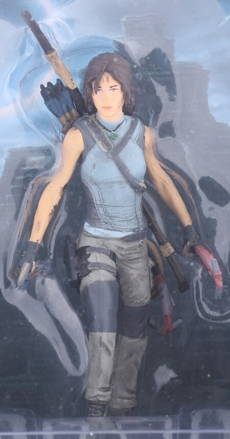 Figurine Totaku Tomb Raider N°30 - Lara Croft (occasion, état Nické)