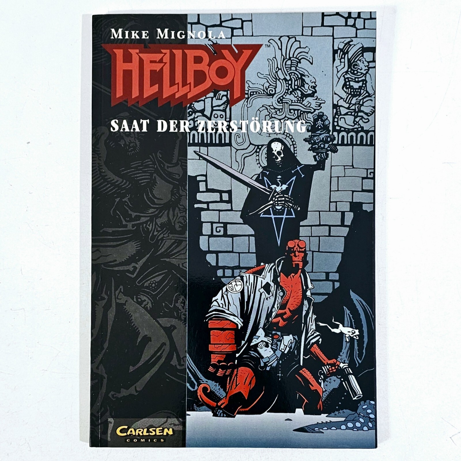 ©1995 Carlsen Paperback Comic HELLBOY - SEED OF DESTRUCTION German Mike Mignola