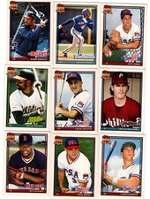 1991 Topps Traded Baseball - Complete Your Set 1t - 132t 526