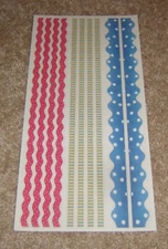 Me & My Big Ideas MAMBI Stickers ~ Floral Borders