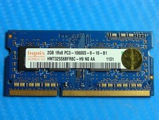 MacBook Pro A1286 Laptop Hynix 2GB Memory PC3-10600S-9-10-B1 HMT325S6BFR8C-H9
