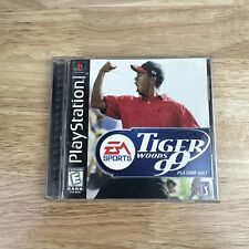 Tiger Woods 99 PGA Tour Golf Sony Playstation 1 PS1 Complete CIB