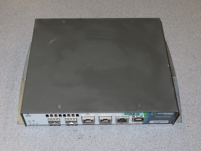 Accedian Networks AMN-KIT-1000-GT-AC MetroNID Interface Device 501-043 ...