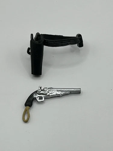GIJoe Classified Shipwreck Flintlock Pistol With Belt Holster Fodder 1/12 Scale