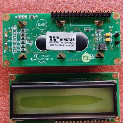 1602F REV:0 WH1602B-YYK-ETVK#012 LCD Module